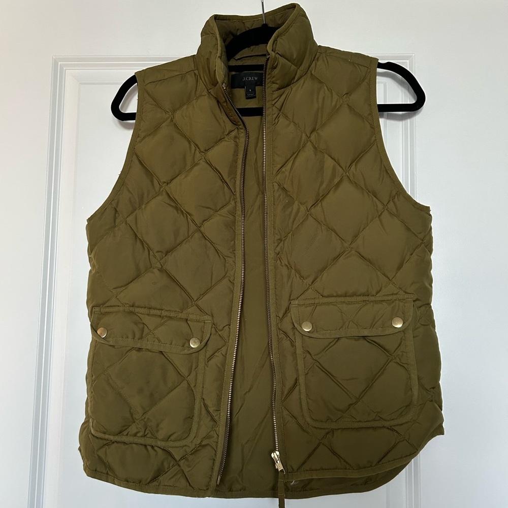 J.Crew Olive Green Vest